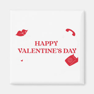 Happy Valentines Day Magneet