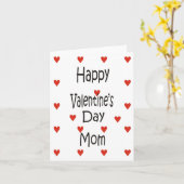 Happy Valentine's Day Mam Kaart (Gele Bloem)