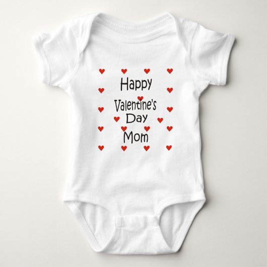 Happy Valentine's Day Mam Romper (Voorkant)