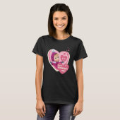 Happy Valentine's Day Masha and the Bear 1 T-shirt (Voorkant volledig)