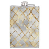 Happy Valentine's Day, Modern, Elegant Luxury  Heupfles (Achterkant)