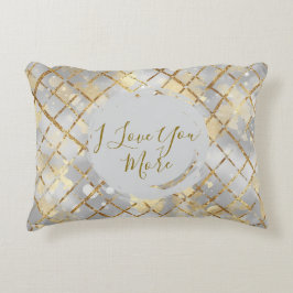 Happy Valentine's Day, Modern, Elegant Luxury Thro Accent Kussen