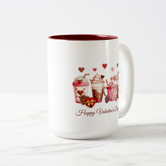 Happy Valentine's Day Mok (Voorkant rechts)