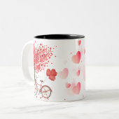 Happy Valentine's Day Mok Design - Liefde in elke (Voorkant links)