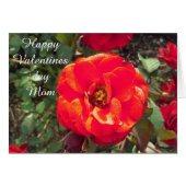 HAPPY VALENTINES DAY MOM-kaart (Voorkant Horizontaal)