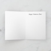 Happy Valentine's Day Mouse Feestdagen Kaart (Binnen)