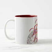 Happy Valentine's Day Mug Tweekleurige Koffiemok (Links)