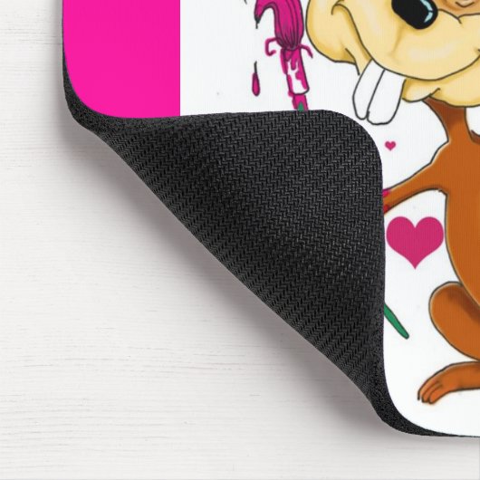 Happy Valentines Day muis Muismat (Hoek)