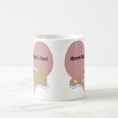 Happy Valentines Day Otter Koffiemok (Center)