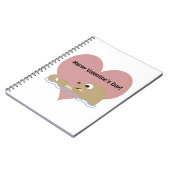 Happy Valentines Day Otter Notitieboek (Linkerzijde)