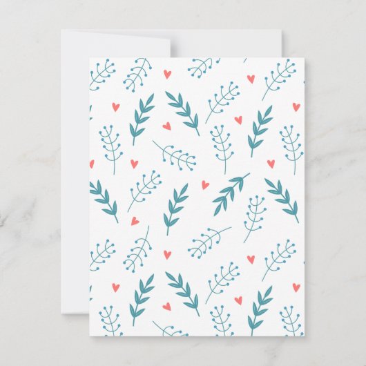 HAPPY VALENTINE'S DAY Owl Hearts (Achterkant)