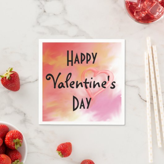 Happy Valentine's Day Paper Napkins Servetten (Insitu)