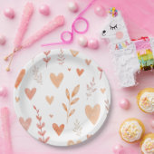 Happy Valentine's Day Papieren Bordje (Feest)