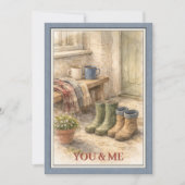 Happy Valentine's Day Perfect Couple Feestdagenkaart (Voorkant)