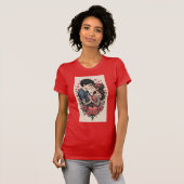 Happy Valentine's Day Personalized Gift T-shirt (Voorkant volledig)