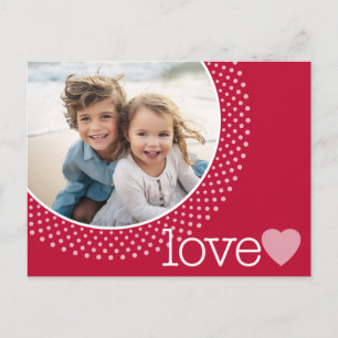 Happy Valentines Day Photo Feestdagenkaart