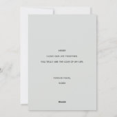 Happy Valentines Day Photo Feestdagenkaart (Achterkant)