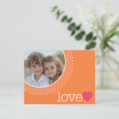 Happy Valentines Day Photo Feestdagenkaart (Staand voorkant)