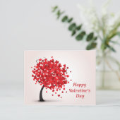 Happy Valentine's Day Postcard Feestdagenkaart (Staand voorkant)