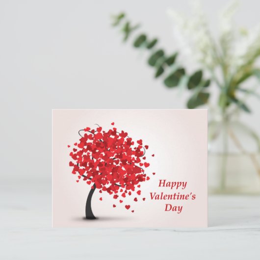 Happy Valentine's Day Postcard Feestdagenkaart (Staand voorkant)