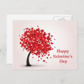 Happy Valentine's Day Postcard Feestdagenkaart (Voorkant / Achterkant)