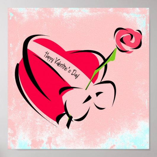 Happy Valentine's Day Poster (Voorkant)