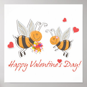 Happy Valentines Day Poster