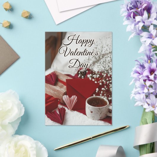 Happy Valentine's Day Poster Acryl Uitnodigingen (Insitu (Huwelijk))