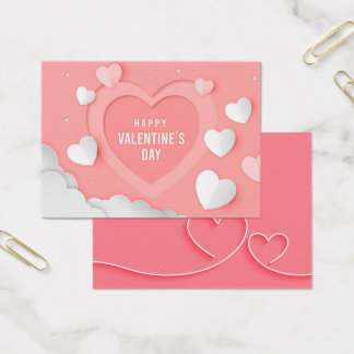 Happy valentine's day Profile Card Visitekaartje