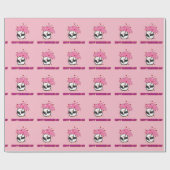 Happy Valentines Day Raining Hearts Cadeaupapier (Vlak)