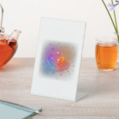 Happy Valentine's Day Reclamebord Met Voetstuk (Insitu)