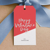 Happy Valentine's Day Red Cadeaulabel