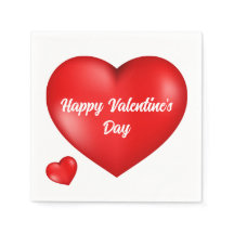 Happy Valentines Day Red hart