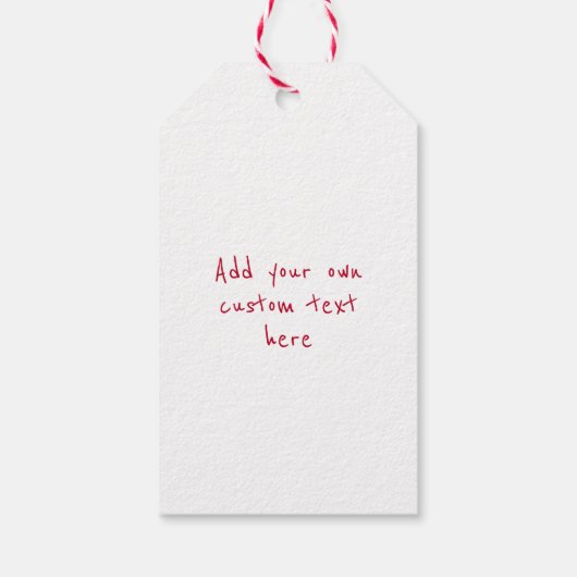 Happy Valentine's Day Red Lace Heart Cadeaulabel (Achterkant)