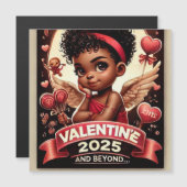 Happy Valentines Day RedOne Magnetische Kaart (Voorkant / Achterkant)