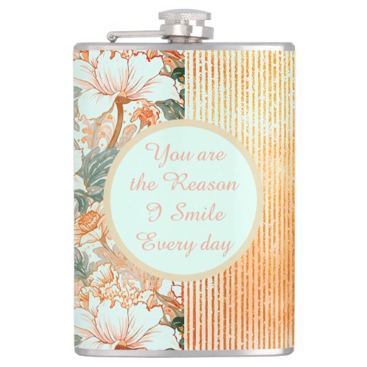 Happy Valentine's Day,Romantic,You are the Reason Heupfles (Voorkant)