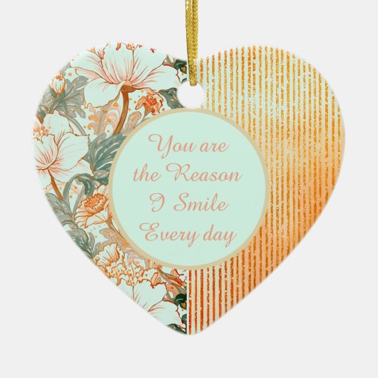 Happy Valentine's Day,Romantic,You are the Reason Keramisch Ornament (Voorkant)