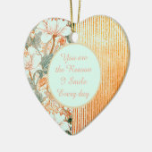 Happy Valentine's Day,Romantic,You are the Reason Keramisch Ornament (Links)
