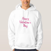 Happy Valentine's Day - romantisch ontwerp Hoodie (Voorkant)