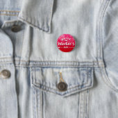 Happy Valentine's Day Ronde Button 3,2 Cm (In situ)