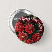 Happy Valentine's Day Ronde Button 5,7 Cm (Voorkant /achterkant)