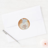 Happy Valentine's Day Ronde Sticker (Envelop)
