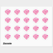 Happy Valentine's Day Ronde Sticker (Vel)
