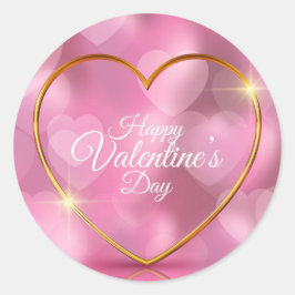 Happy Valentine's Day Ronde Sticker