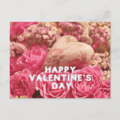 Happy Valentine's Day Roses Briefkaart (Voorkant)