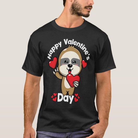 Happy Valentine's Day Roses Date Night Flowers Lov T-shirt (Voorkant)