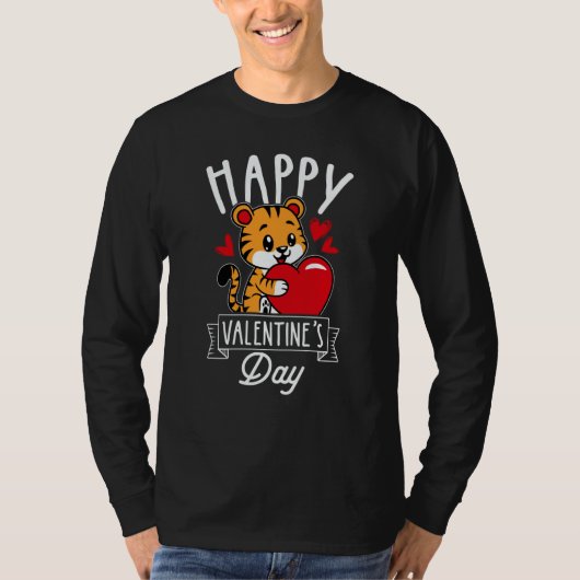 Happy Valentine's Day Roses Date Night Flowers Lov T-shirt (Voorkant)