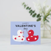 HAPPY VALENTINE'S DAY Rubber Duckies (Staand voorkant)