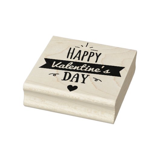 Happy Valentines Day Rubberstempel (Stempel)