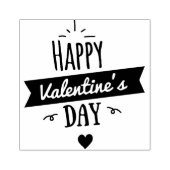 Happy Valentines Day Rubberstempel (Afrduk)
